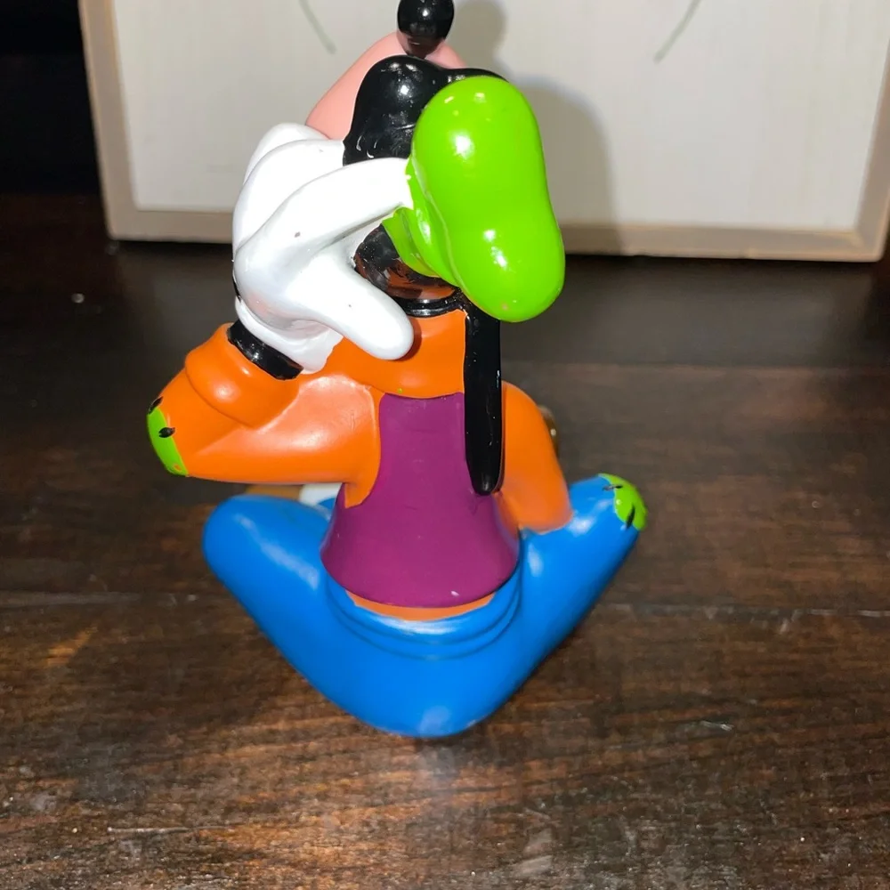 Collectible Rare‎ Vintage Walt Disney Goofy Hard Plastic Rubber Toy